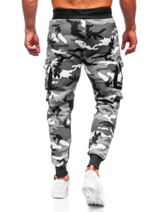 Herr Camo cargo-joggers Grå Bolf HSS125