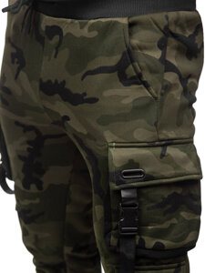 Herr Camo cargo-joggers Grön Bolf HSS125