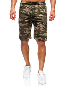 Herr Camo-shorts Grön Bolf JX873