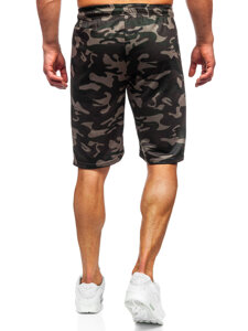 Herr Camo-shorts Mörkgrön Bolf JX862