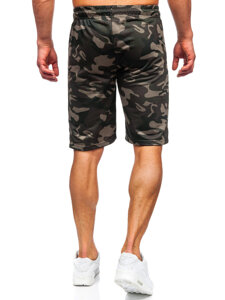 Herr Camo-shorts Mörkgrön Bolf JX865