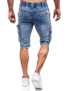 Herr Cargo Jeansshorts Blå Bolf HY816