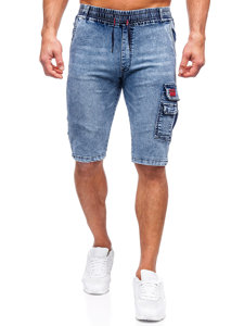 Herr Cargo Jeansshorts Blå Bolf HY820