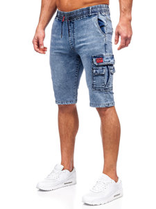 Herr Cargo Jeansshorts Blå Bolf HY820