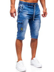 Herr Cargo Jeansshorts Marinblå Bolf KR1202P-1