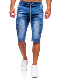 Herr Cargo Jeansshorts Marinblå Bolf KR1202P-1