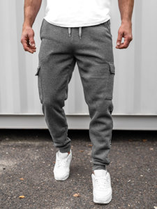 Herr Cargo Joggersweatpants Grå Bolf JX8715B