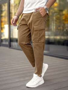 Herr Cargo Pants Brun Bolf 77323