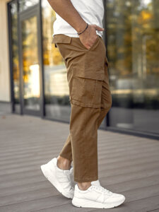 Herr Cargo Pants Brun Bolf 77323