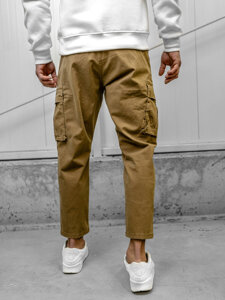 Herr Cargo Pants Brun Bolf 77323A