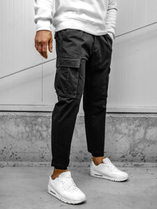 Herr Cargo Pants Svart Bolf 77323A