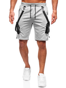 Herr Cargo Shorts Grå Bolf HS7179