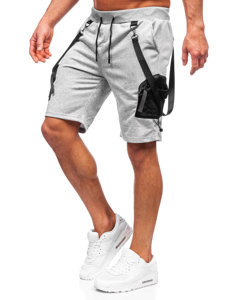 Herr Cargo Shorts Grå Bolf HS7179