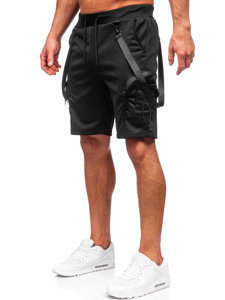 Herr Cargo Shorts Svart Bolf HS7179