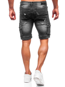 Herr Cargo jeansshorts Svart Bolf MP0039N