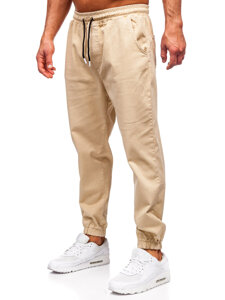 Herr Cargo-joggers Beige Bolf 001