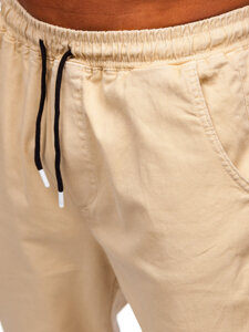 Herr Cargo-joggers Beige Bolf 001