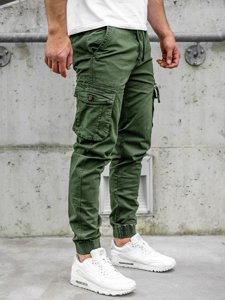 Herr Cargo-joggers Grön Bolf CT6702