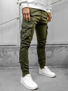 Herr Cargo-joggers Khaki Bolf 2233A