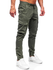 Herr Cargo-joggers Khaki Bolf 77322