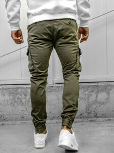 Herr Cargo-joggers Khaki Bolf 77322A