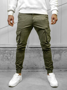 Herr Cargo-joggers Khaki Bolf 77322A