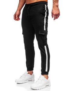 Herr Cargo-joggers Svart Bolf 0012