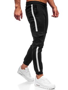 Herr Cargo-joggers Svart Bolf 0012