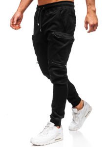 Herr Cargo-joggers Svart Bolf 0475