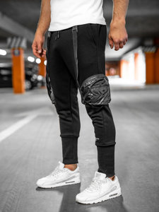 Herr Cargo-joggers Svart Bolf 6583A