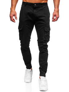 Herr Cargo-joggers Svart Bolf 77322