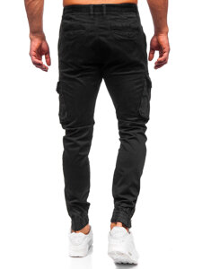 Herr Cargo-joggers Svart Bolf 77322