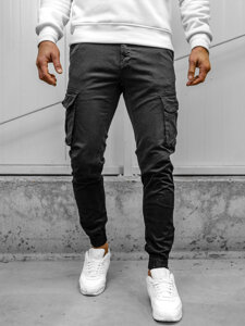 Herr Cargo-joggers Svart Bolf 77322A