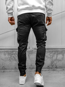 Herr Cargo-joggers Svart Bolf 77322A