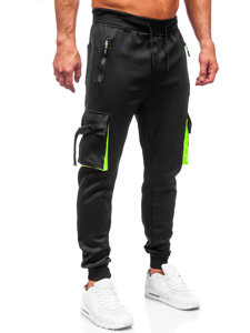 Herr Cargo-joggers Svart Bolf 8K1116