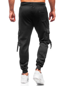 Herr Cargo-joggers Svart Bolf 8K1118