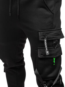 Herr Cargo-joggers Svart Bolf HSS015