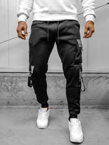 Herr Cargo-joggers Svart Bolf HSS020A