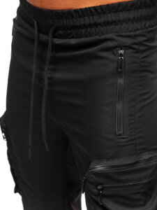 Herr Cargo-joggers Svart Bolf HSS296