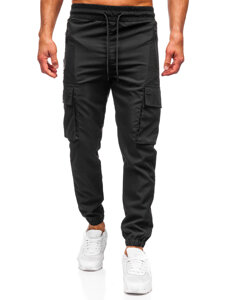 Herr Cargo-joggers Svart Bolf HSS297