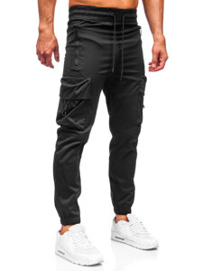 Herr Cargo-joggers Svart Bolf HSS299