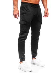 Herr Cargo-joggers Svart Bolf HY-809