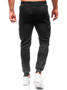 Herr Cargo-joggers Svart Bolf HY-809