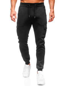 Herr Cargo-joggers Svart Bolf HY-809