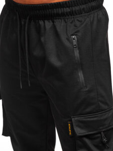 Herr Cargo-joggers Svart Bolf JX6363