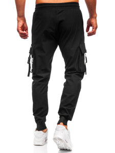 Herr Cargo-joggers Svart Bolf K11