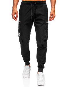 Herr Cargo-joggers Svart Bolf K12