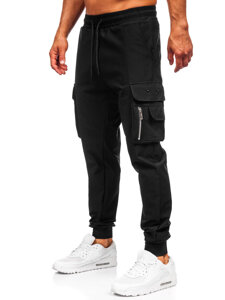 Herr Cargo-joggers Svart Bolf K16