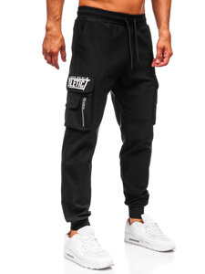 Herr Cargo-joggers Svart Bolf K16