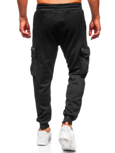 Herr Cargo-joggers Svart Bolf K17